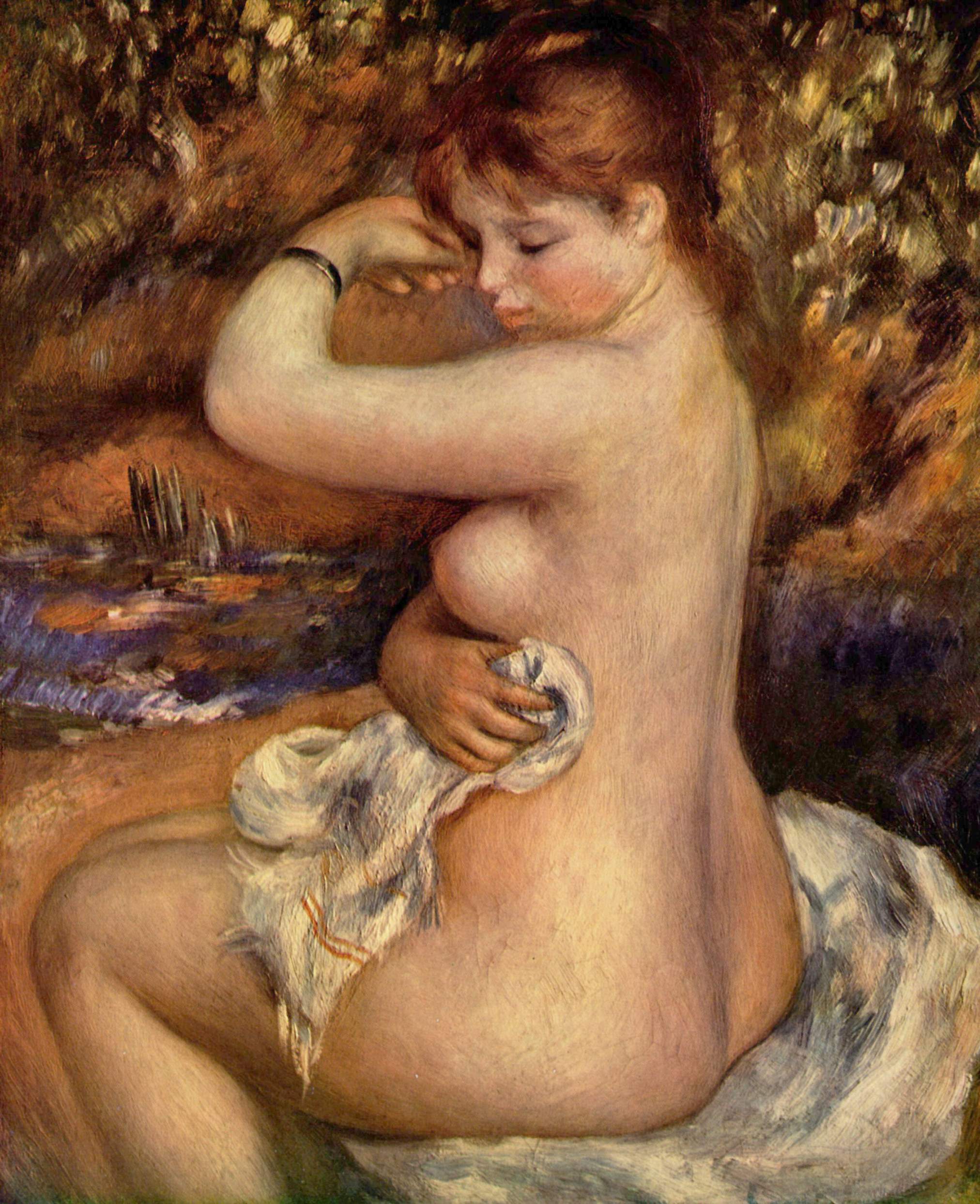 Pierre-Auguste Renoir, After the Bath (1888)